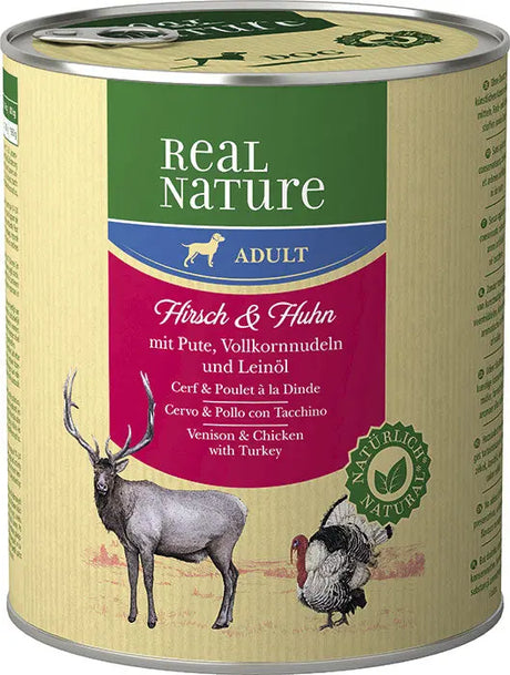 Adult, dåse hjort & kylling 800 g - Maxi Zoo Danmark