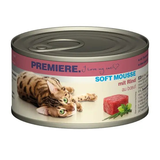 Adult Soft Mousse, dåse okse 85 g - Maxi Zoo Danmark