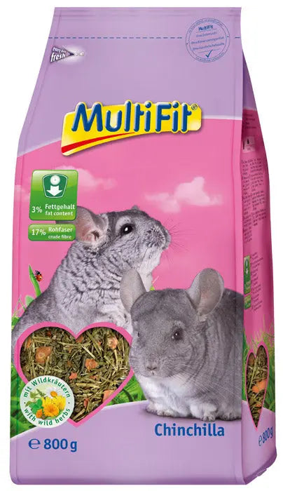 Chinchilla vilde krydderurter 800 g - Maxi Zoo Danmark