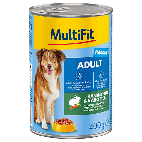 Adult Ragout, dåse kanin & gulerod 400 g - Maxi Zoo Danmark