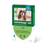 Loppemiddel hund 4-10 kg - 4x1,0 ml - Maxi Zoo Danmark