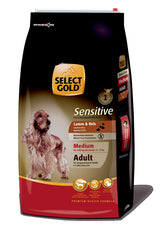 Adult Sensitive Medium lam & ris 12 kg