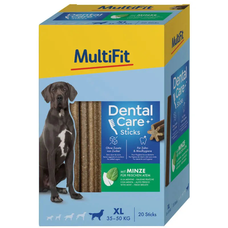 Dental Care Sticks X-large mint 20 stk - Maxi Zoo Danmark