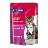 Adult Jelly, menuboks pouch 4 varianter 44x100 g - Maxi Zoo Danmark