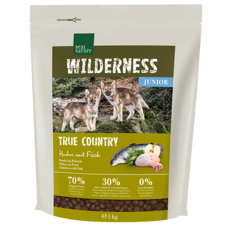 Junior Wilderness True Country kylling & fisk 1 kg - Maxi Zoo Danmark