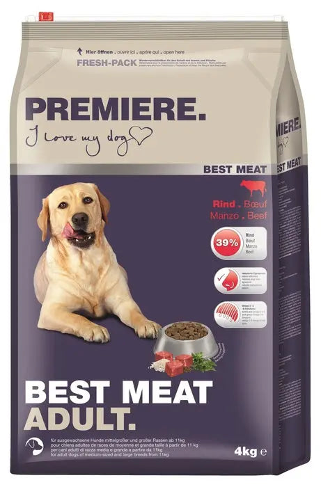Adult Best Meat okse 4 kg - Maxi Zoo Danmark