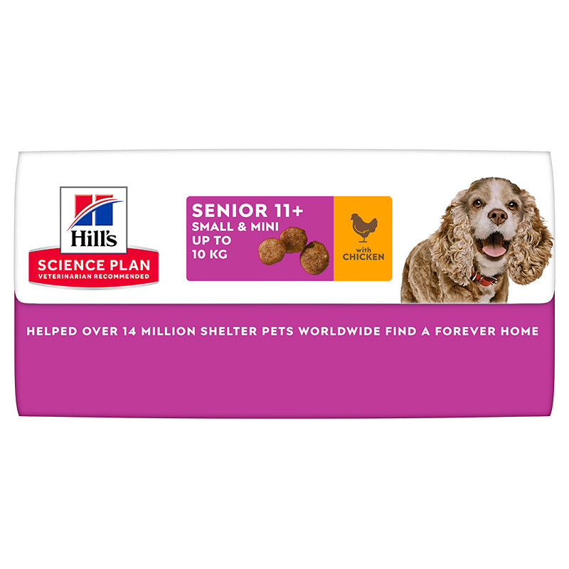 Senior Small & Mini kylling 1,5 kg