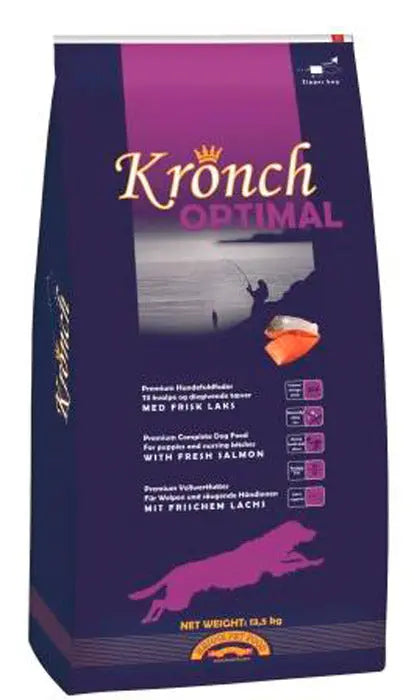 Puppy Kronch Optimal laks 13,5 kg - Maxi Zoo Danmark