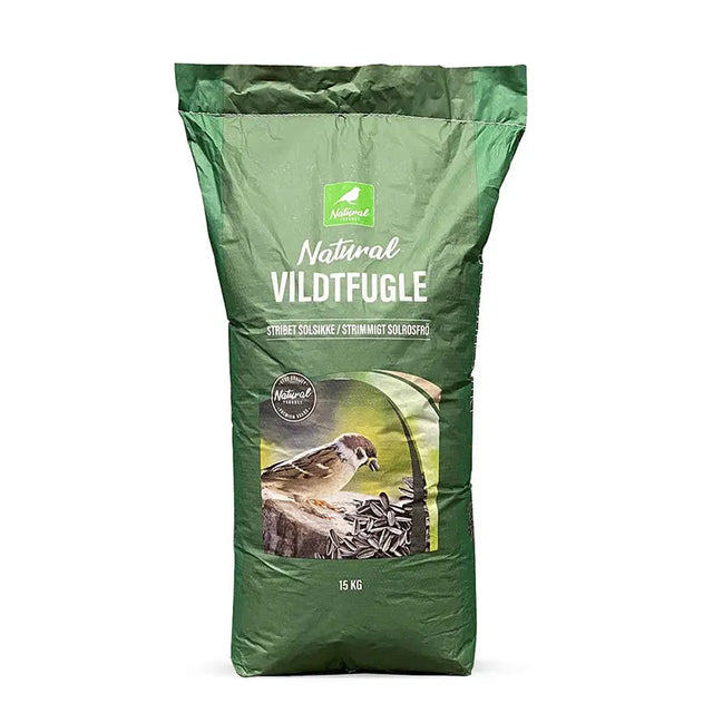 Solsikkefrø stribet 15 kg - Maxi Zoo Danmark