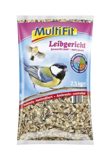 Favorit mix Vildtfuglefoder  2,5 kg - Maxi Zoo Danmark