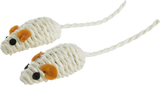 Kattelegetøj sisalmus 5 cm hvid - Maxi Zoo Danmark