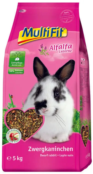 Kanin alfalfa 5 kg - Maxi Zoo Danmark