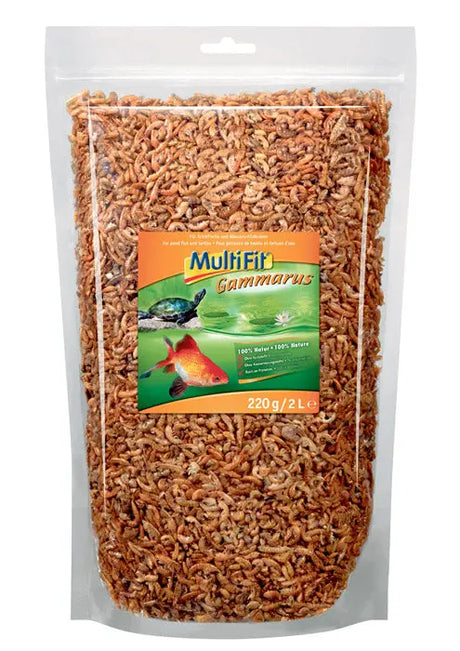 Havedamsfoder Gammarus 2 l / 220 g - Maxi Zoo Danmark