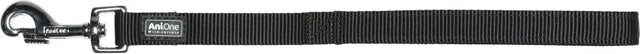 Nylon kortline Classic 30 cm x 20 mm sort - Maxi Zoo Danmark