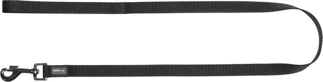 Nylon kortline Classic 100 cm x 20 mm sort - Maxi Zoo Danmark