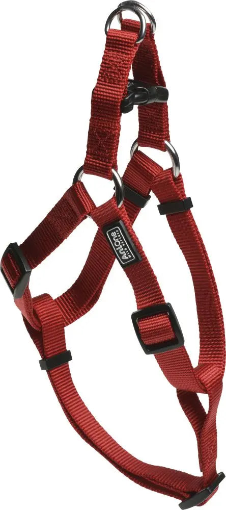 Nylonsele Classic 50-65 cm x 20 mm rød - Maxi Zoo Danmark