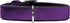 Nubuckhalsbånd 28-34 cm violet