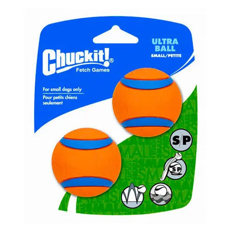 Gummibold Ultra small 2 pak orange - Maxi Zoo Danmark