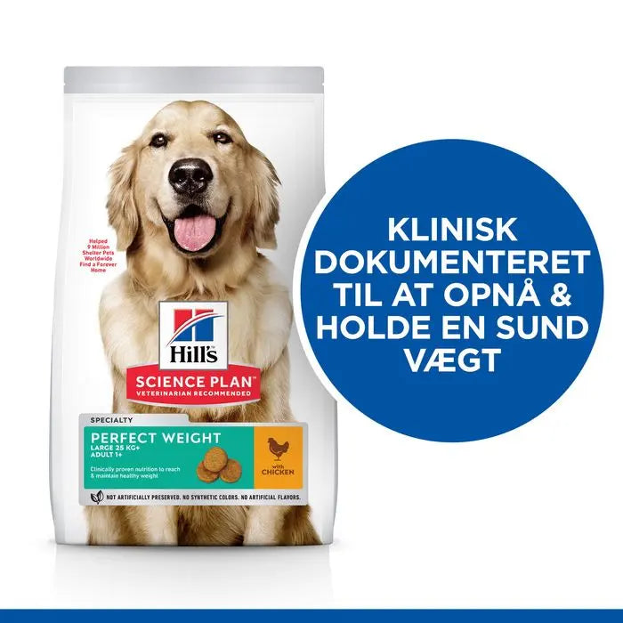 Adult Perfect Weight Large kylling 12 kg - Maxi Zoo Danmark