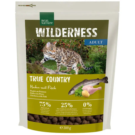 Adult Wilderness True Country kylling & fisk 300 g - Maxi Zoo Danmark