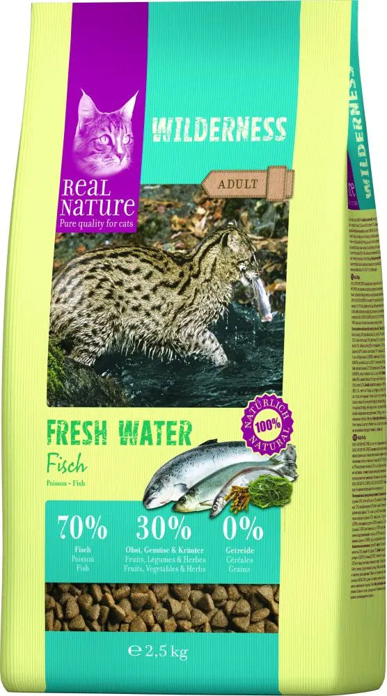 Adult Wilderness Fresh Water fisk 2,5 kg REAL NATURE