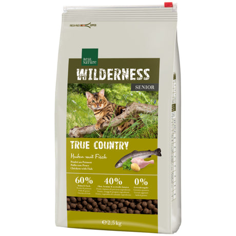 Senior Wilderness True Country kylling & fisk 2,5 kg - Maxi Zoo Danmark