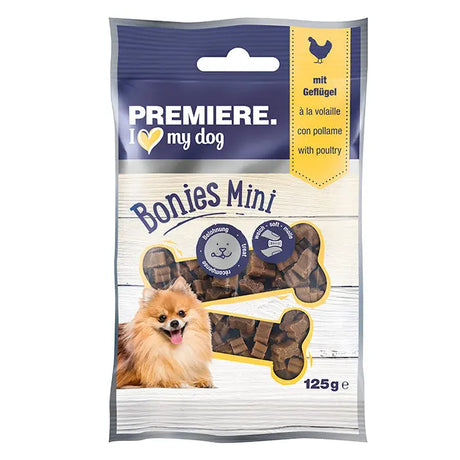 Bonies Mini fjerkræ 125 g - Maxi Zoo Danmark