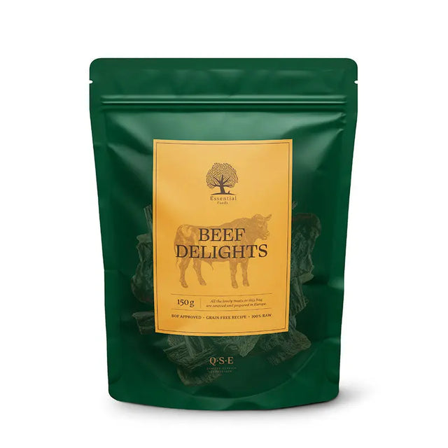 Beef Delights okse 150 g - Maxi Zoo Danmark