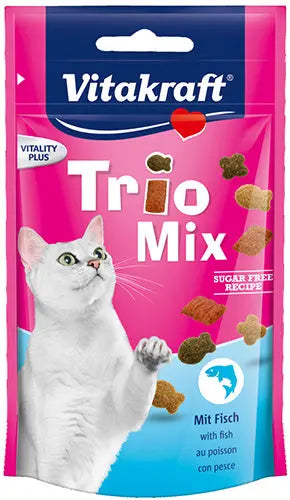 Trio Mix fisk 60 g - Maxi Zoo Danmark