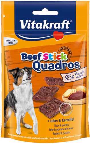 Beef-Stick Quadroslever & kartoffel 70 g - Maxi Zoo Danmark