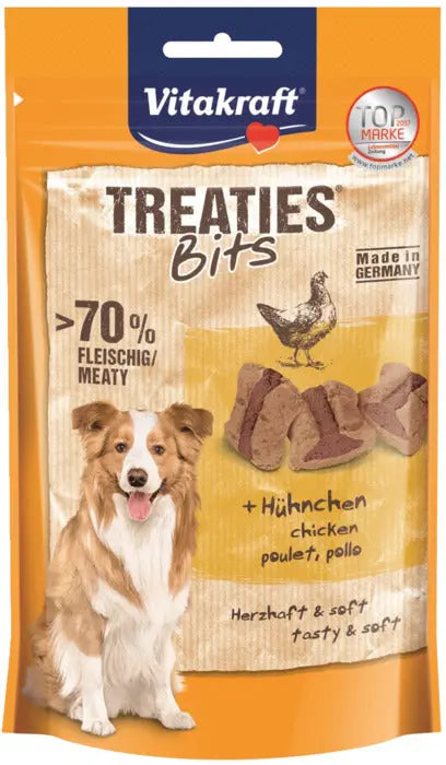 Treaties Bits kylling 120 g - Maxi Zoo Danmark