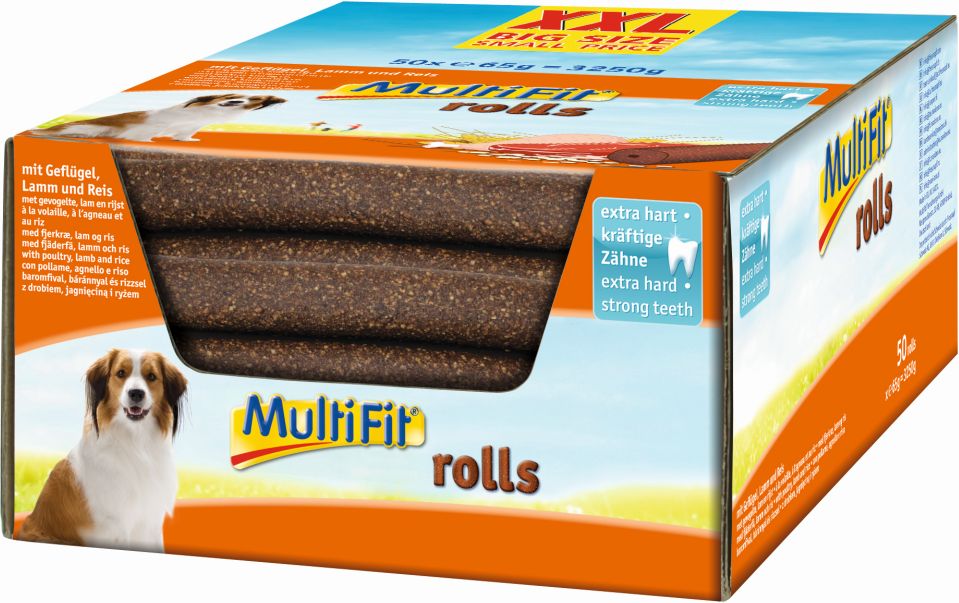 Rolls ris, fjerkræ & lam 1 stk - Maxi Zoo Danmark