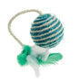 Sisal bold m/fjer 5 cm - Maxi Zoo Danmark