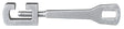 Bagagerums krog justerbar 9-11 cm metal - Maxi Zoo Danmark