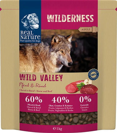 Adult Wilderness Wild Valley hest & okse 1 kg - Maxi Zoo Danmark
