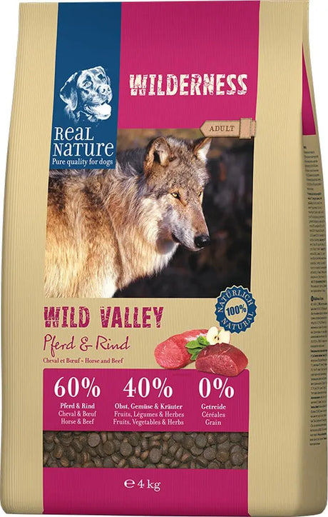 Adult Wilderness Wild Valley hest & okse 4 kg - Maxi Zoo Danmark