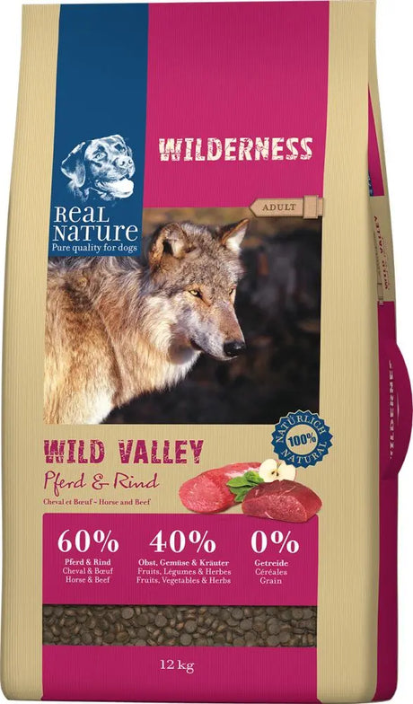 Adult Wilderness Wild Valley hest & okse 12 kg - Maxi Zoo Danmark