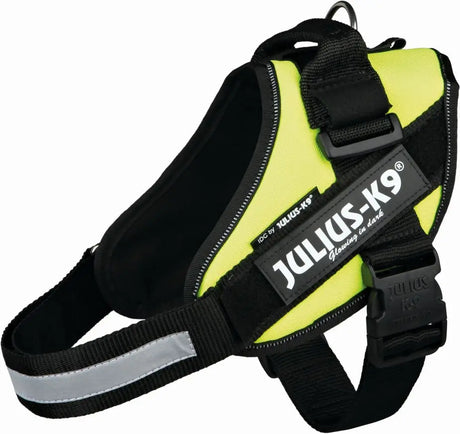 Julius K9 Power-Sele M 58-76cm Gul - Maxi Zoo Danmark