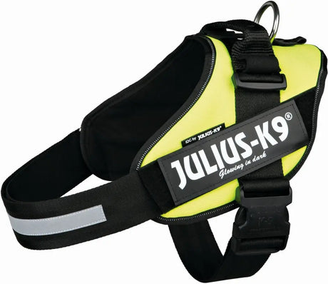 Julius K9 Power-Sele XL 71-96cm Gul - Maxi Zoo Danmark