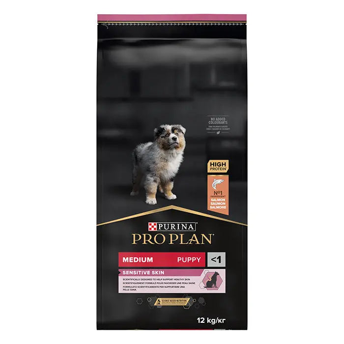 Puppy Medium Sensitive Skin Laks 12 kg - Maxi Zoo Danmark