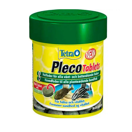 Plecomin Fiskefoder 120 tabs 250 ml - Maxi Zoo Danmark