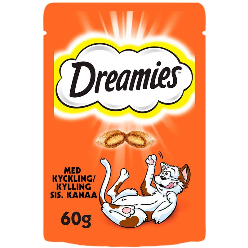 Adult Dreamies kylling 60 g - Maxi Zoo Danmark
