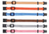 Hvalpehalsbånd kuld 22-35cm 6 stk ass pastelfarver