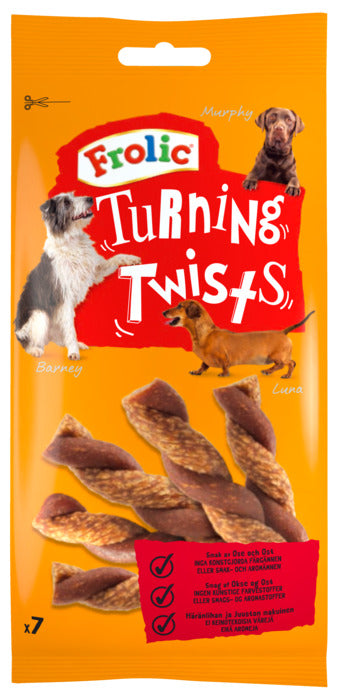 Adult Turning Twists snack 140 g - Maxi Zoo Danmark
