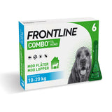 Flåt- & Loppemiddel Combo vet hund 10-20 kg - 6x1,34 ml - Maxi Zoo Danmark