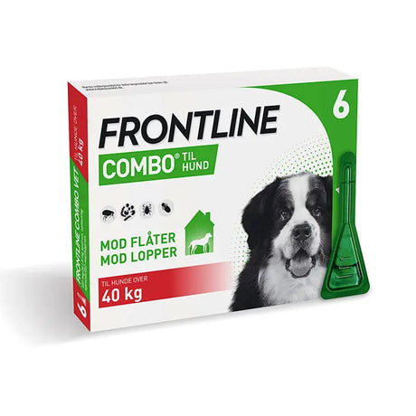 Flåt- & Loppemiddel Combo vet hund over 40 kg - 6x4,02 ml - Maxi Zoo Danmark