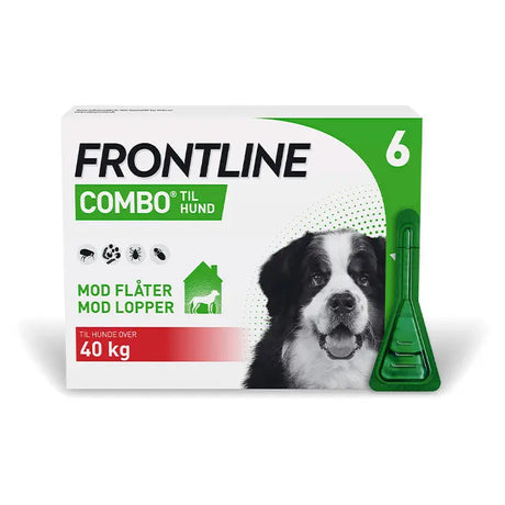 Flåt- & Loppemiddel Combo vet hund over 40 kg - 6x4,02 ml - Maxi Zoo Danmark