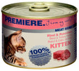 Kitten Meat Menu, dåse okse & kalkunhjerte 200 g - Maxi Zoo Danmark