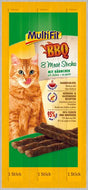 BBQ Meat Sticks kylling 8x5 g - Maxi Zoo Danmark