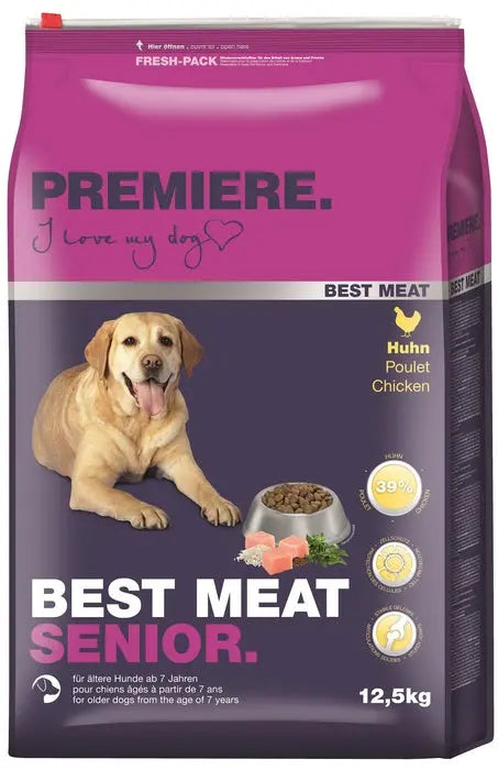 Senior Best Meat kylling 12,5 kg - Maxi Zoo Danmark